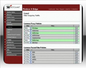 How do I block files with the FTP proxy Screenshot