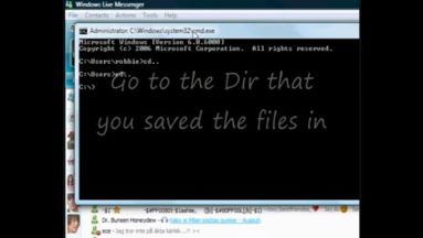 How to hide your files in a .JPG Screenshot