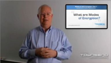 Part 1: Modes of AES Encryption Screenshot