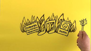 Symantec Guide to Scary Internet Stuff - Losing your data Screenshot